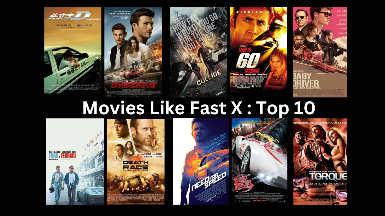 Movies Like Fast X Top 10 Similar Movies