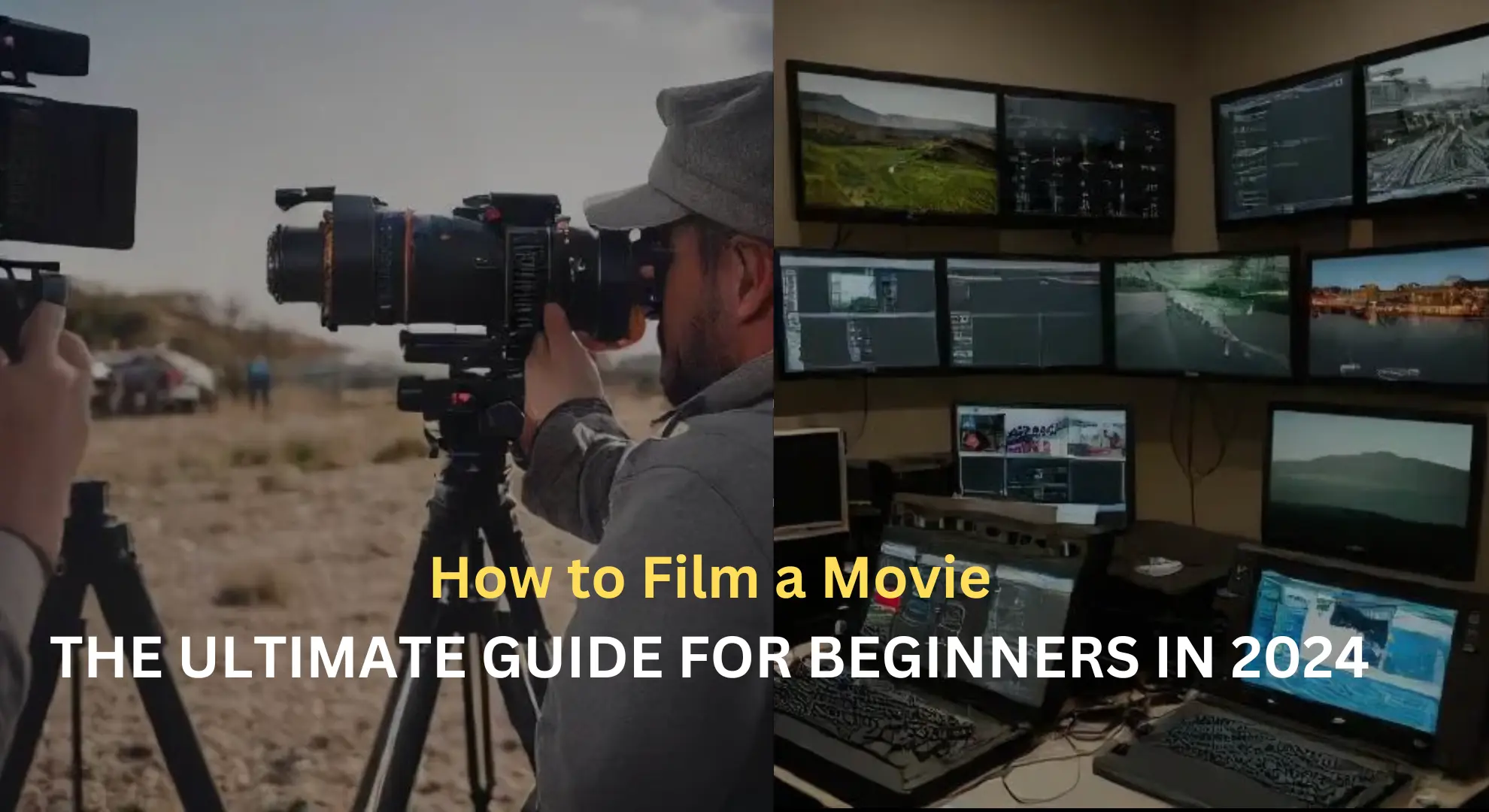 How to Film a Movie The Ultimate Guide for Beginners in 2024